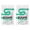 Zuum Energy Gum Spearmint 10 Pieces x 16 Bundle of 2
