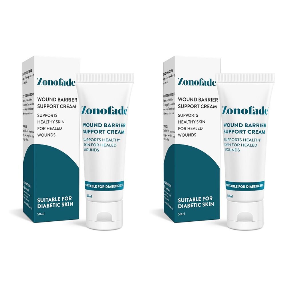Zonofade Wound Barrier Cream 50ml Pack of 2