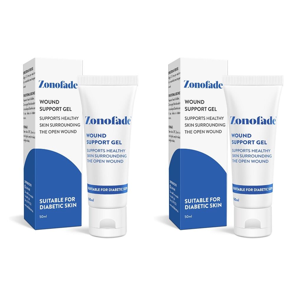 Zonofade Wound Support Gel 50ml Pack of 2