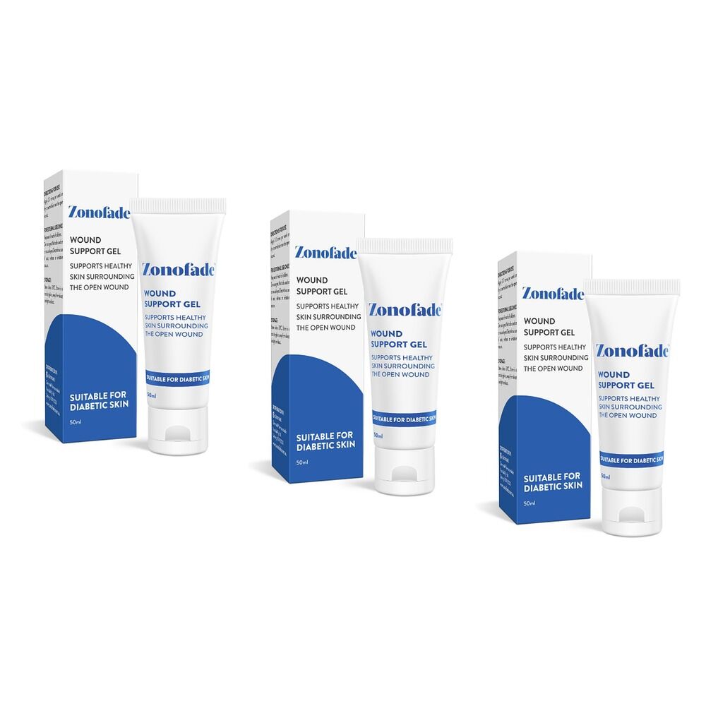 Zonofade Wound Support Gel 50ml Pack of 3