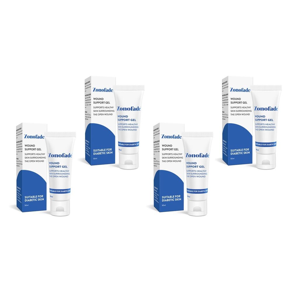 Zonofade Wound Support Gel 50ml Pack of 4
