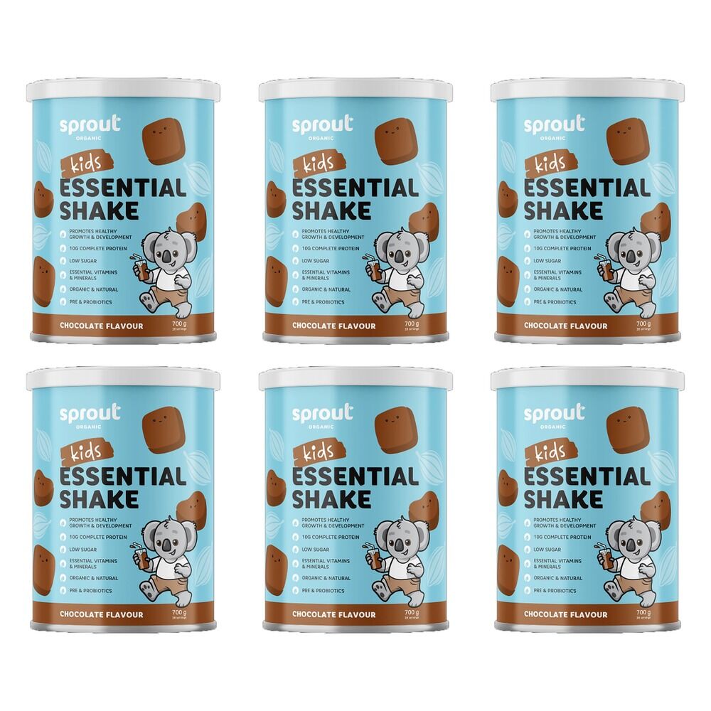 Sprout Organic Essential Shake Chocolate 700 Grams Pack of 6