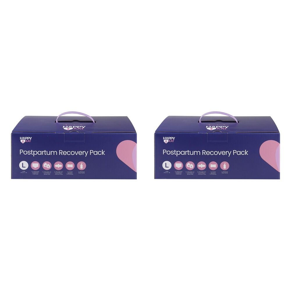 Happy Kat Postpartum Recovery Pack Large Bundle of 2