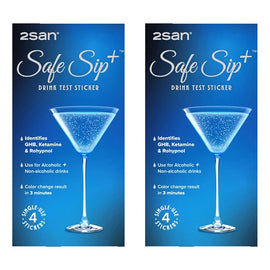 2San Safesip Plus 4 Pack Bundle of 2