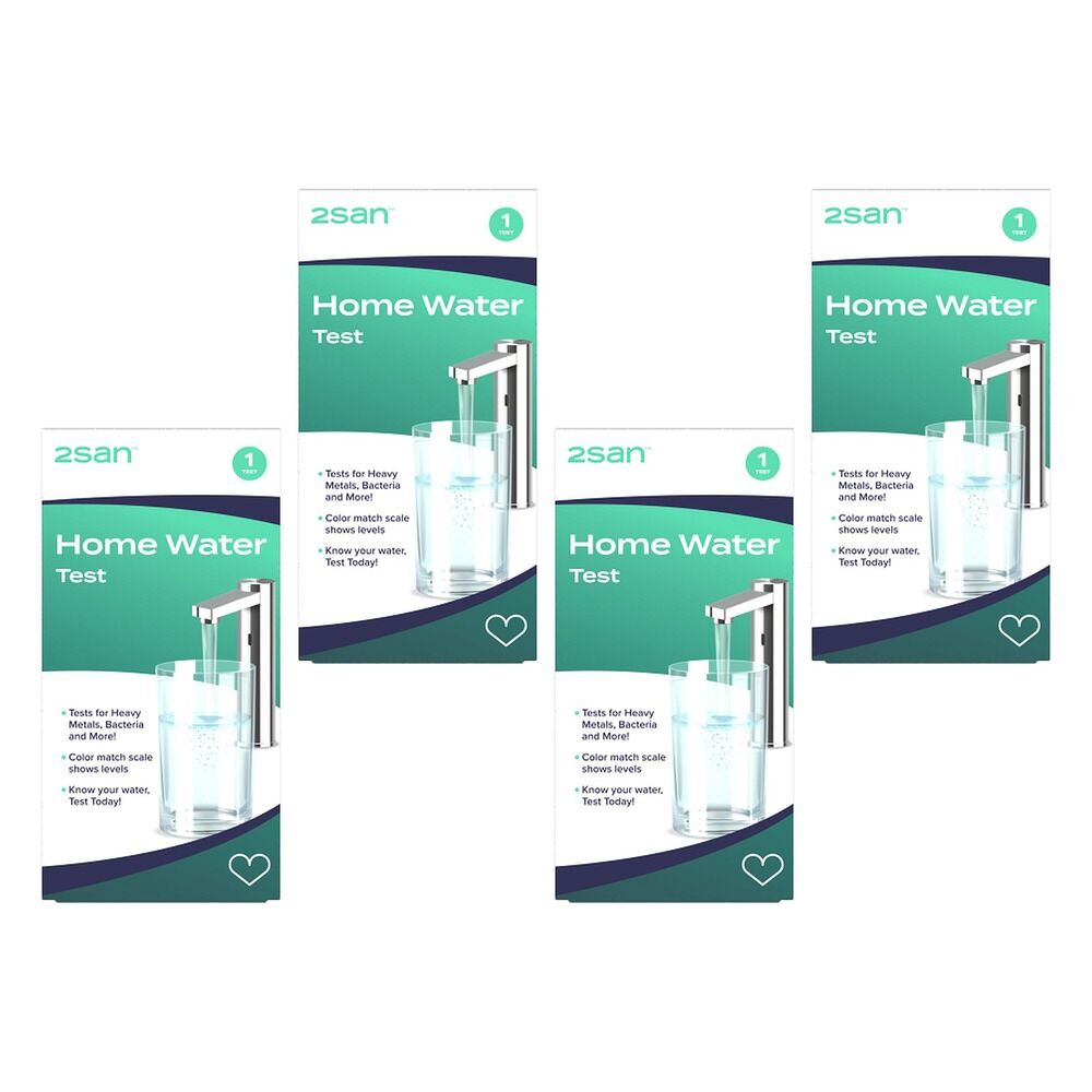 2San Home Water Test Pack of 4