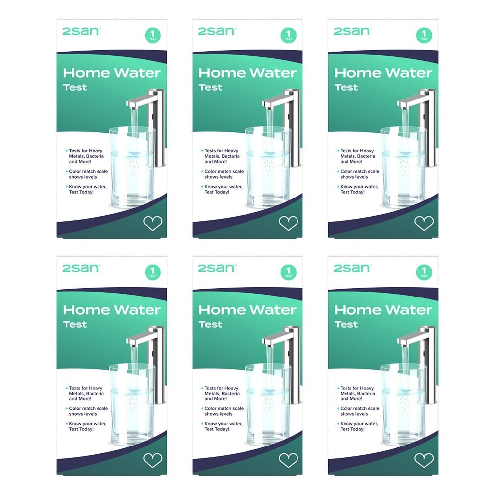 2San Home Water Test Pack of 6
