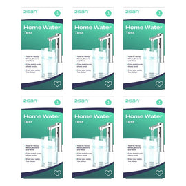 2San Home Water Test Pack of 6