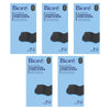Biore Charcoal Deep Cleansing Pore Strips 6 Pack Bundle of 5
