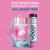 Voost Hydrate 98% Sugar Free Raspberry Effervescent Tablets 20 Pack