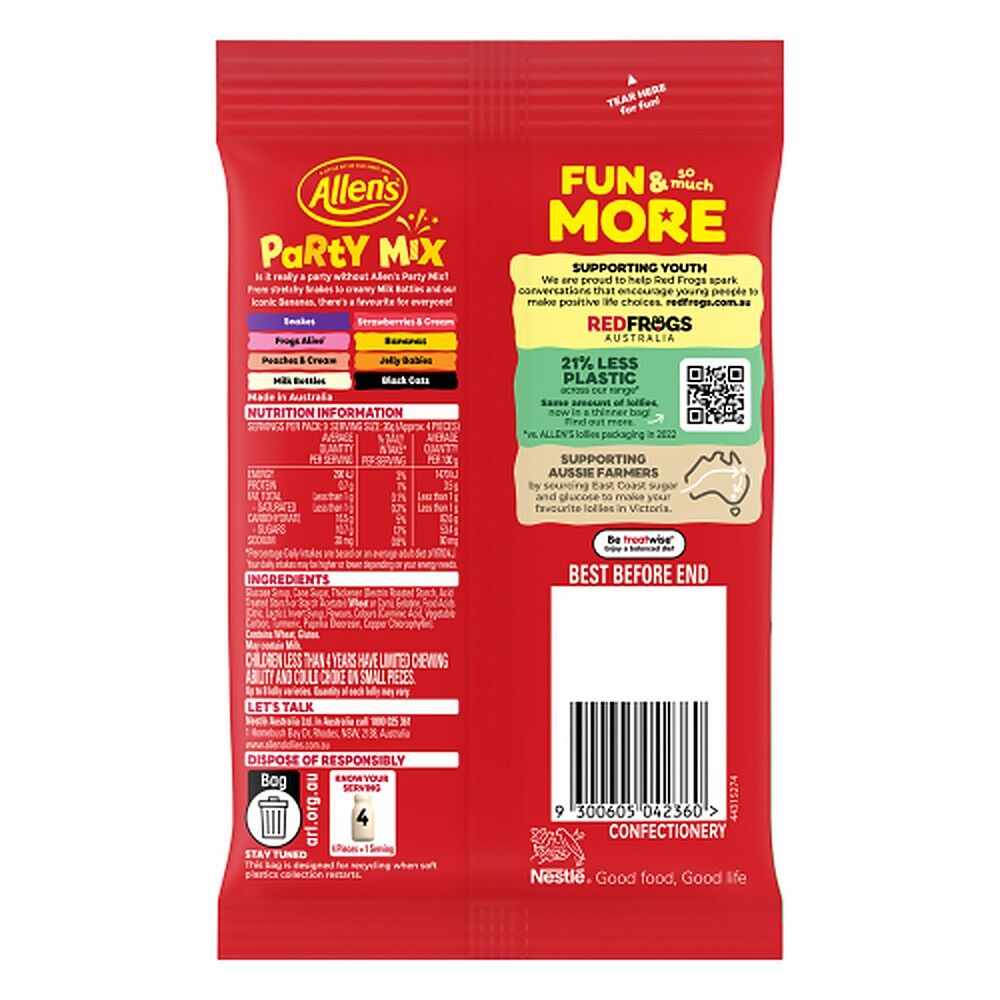 Allen's Party Mix 190g x 12