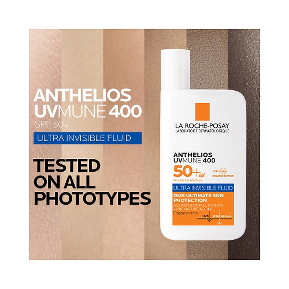 La Roche-Posay Anthelios UVMUNE 400 Ultra Invisible Fluid SPF50+ 50mL