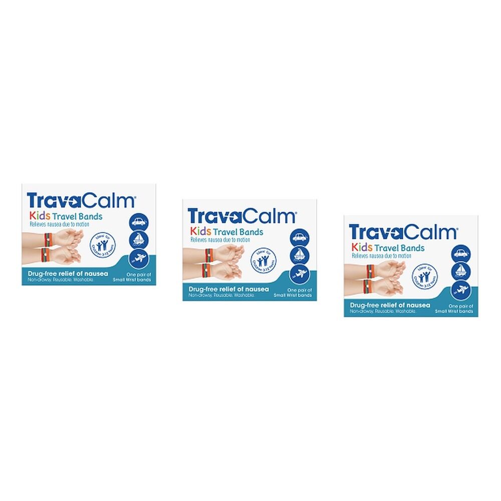 Travacalm Kids Travel Bands Pack of 3