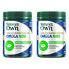 Nature's Own Concentrated Fish Oil Omega Mini 500 Capsules Pack of 2