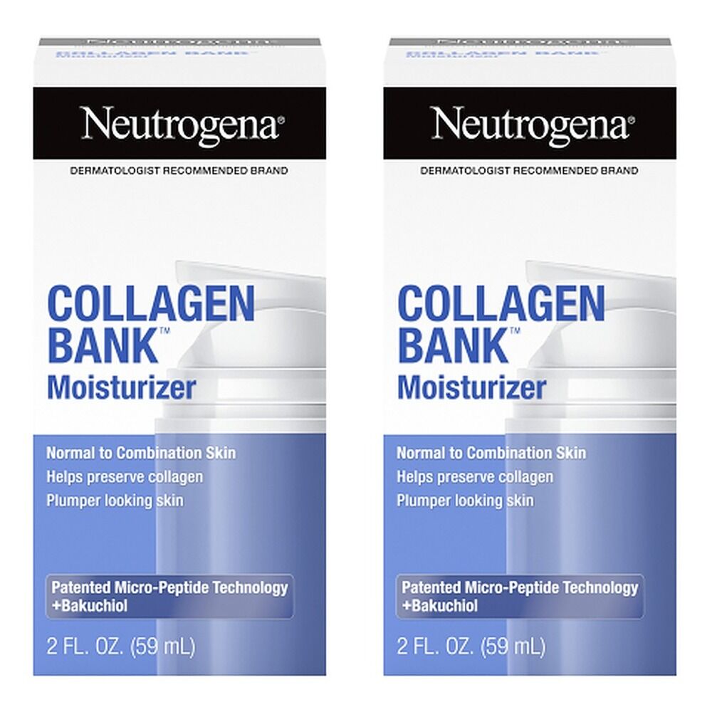 Neutrogena Collagen Bank Moisturiser 59mL Pack of 2