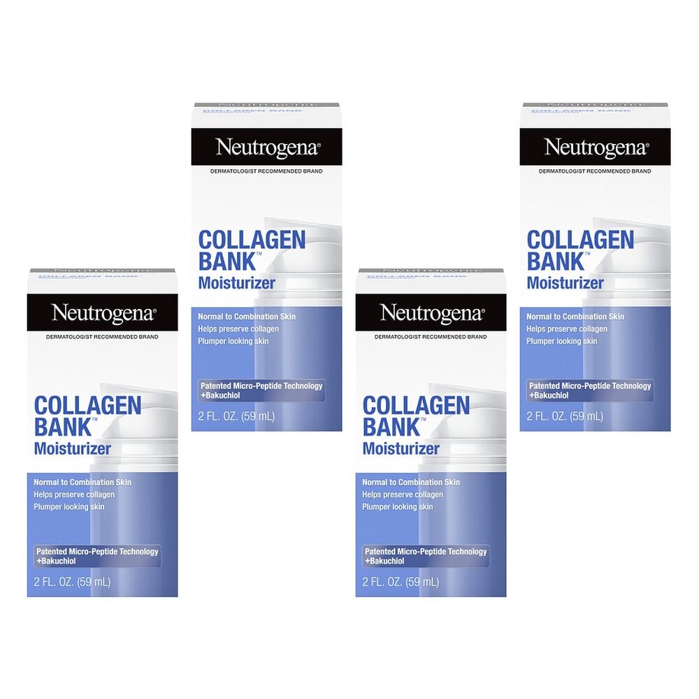 Neutrogena Collagen Bank Moisturiser 59mL Pack of 4