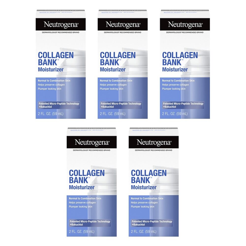 Neutrogena Collagen Bank Moisturiser 59mL Pack of 5
