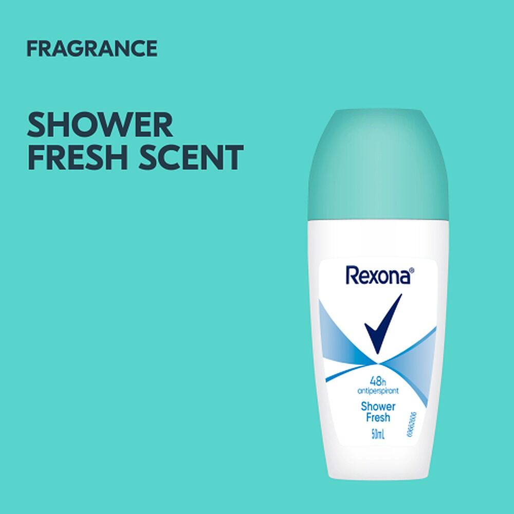 Rexona Antiperspirant Roll On Deodorant Shower Fresh 50mL