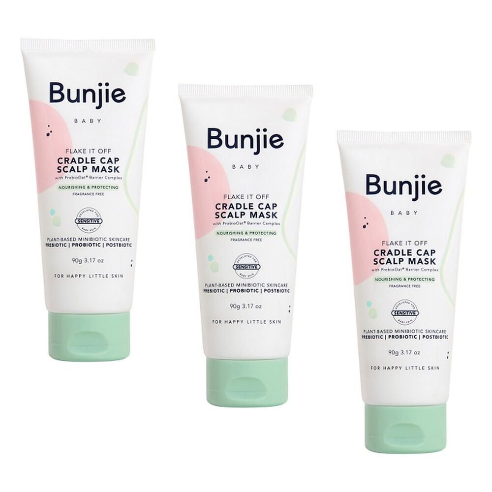 Bunjie Cradle Cap Scalp Mask 90g Pack of 3