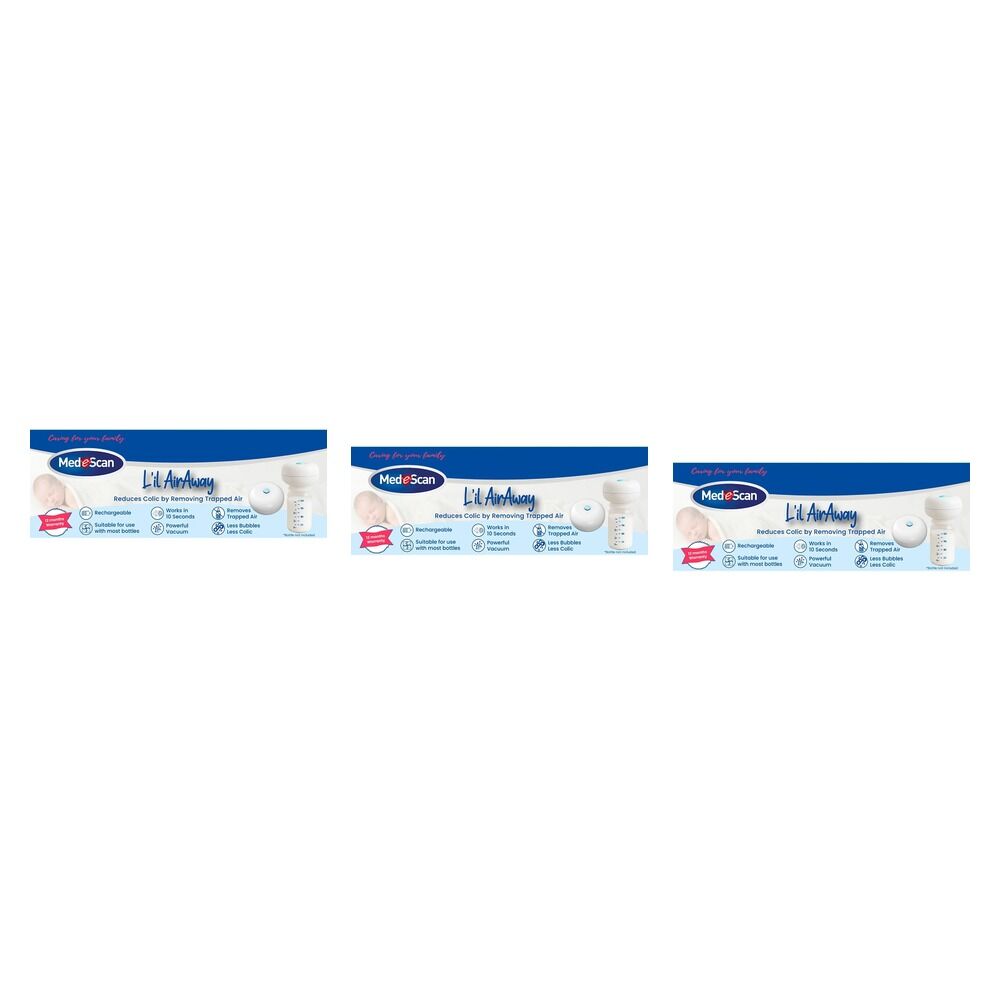 MedeScan L'il AirAway Pack of 3