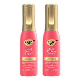 OGX Bond Protein Repair Heat Protect Leave-In Mist 193mL Pack of 2