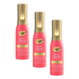 OGX Bond Protein Repair Heat Protect Leave-In Mist 193mL Pack of 3