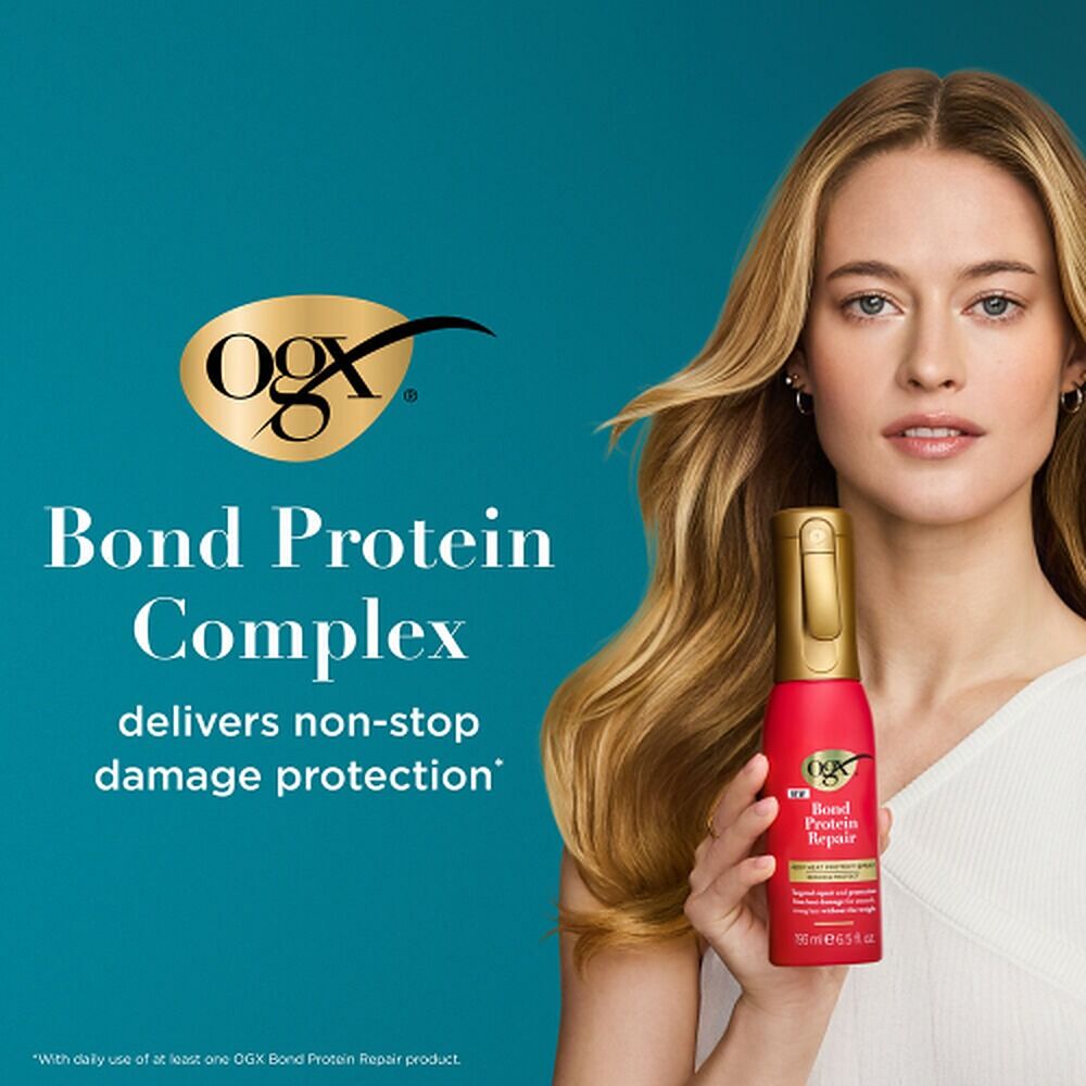 OGX Bond Protein Repair Heat Protect Leave-In Mist 193mL