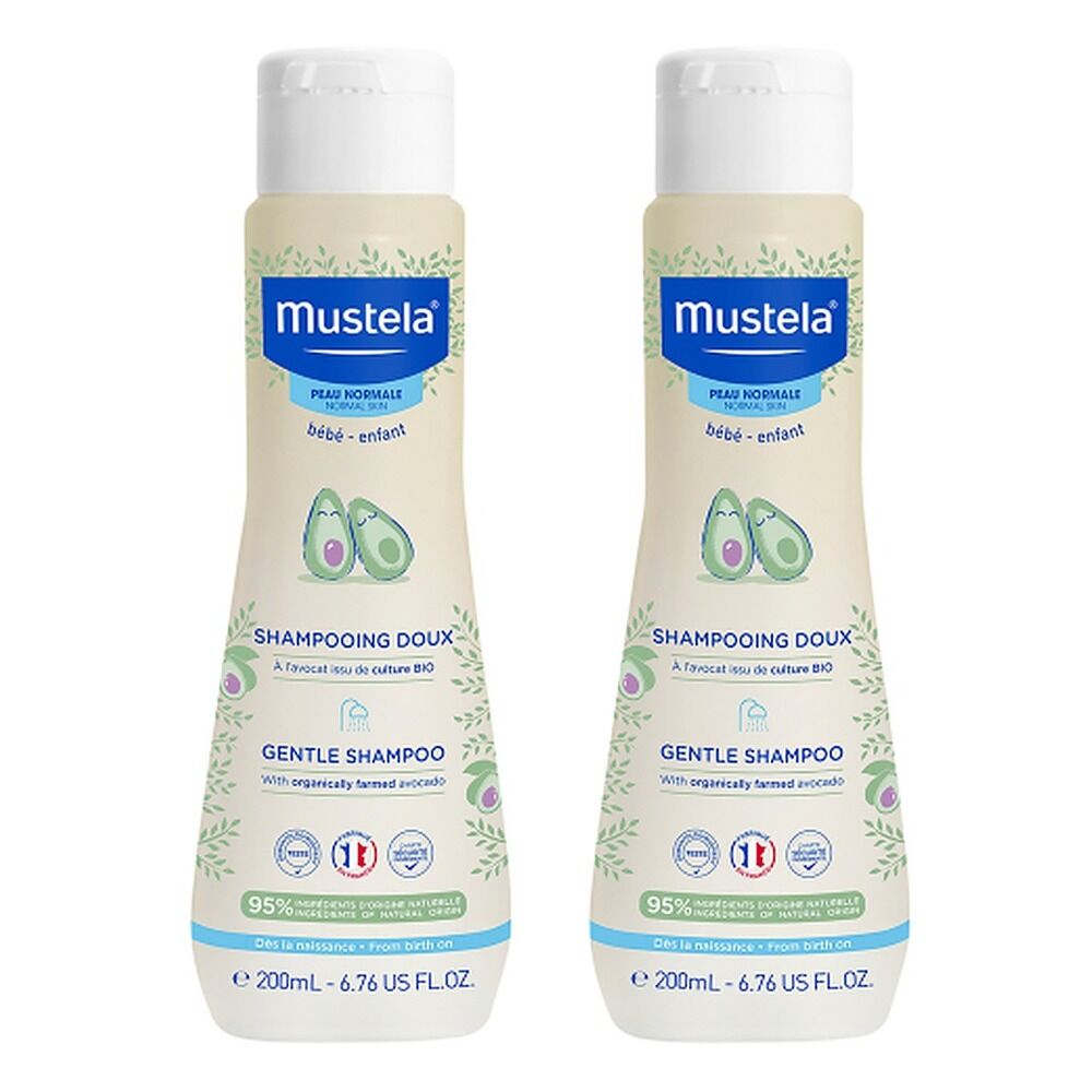 Mustela Gentle Shampoo 200mL Pack of 2