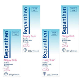 Bepanthen Nappy Rash Ointment 200g x 3 Bundle of 4