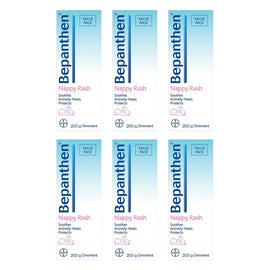 Bepanthen Nappy Rash Ointment 200g x 3 Bundle of 6