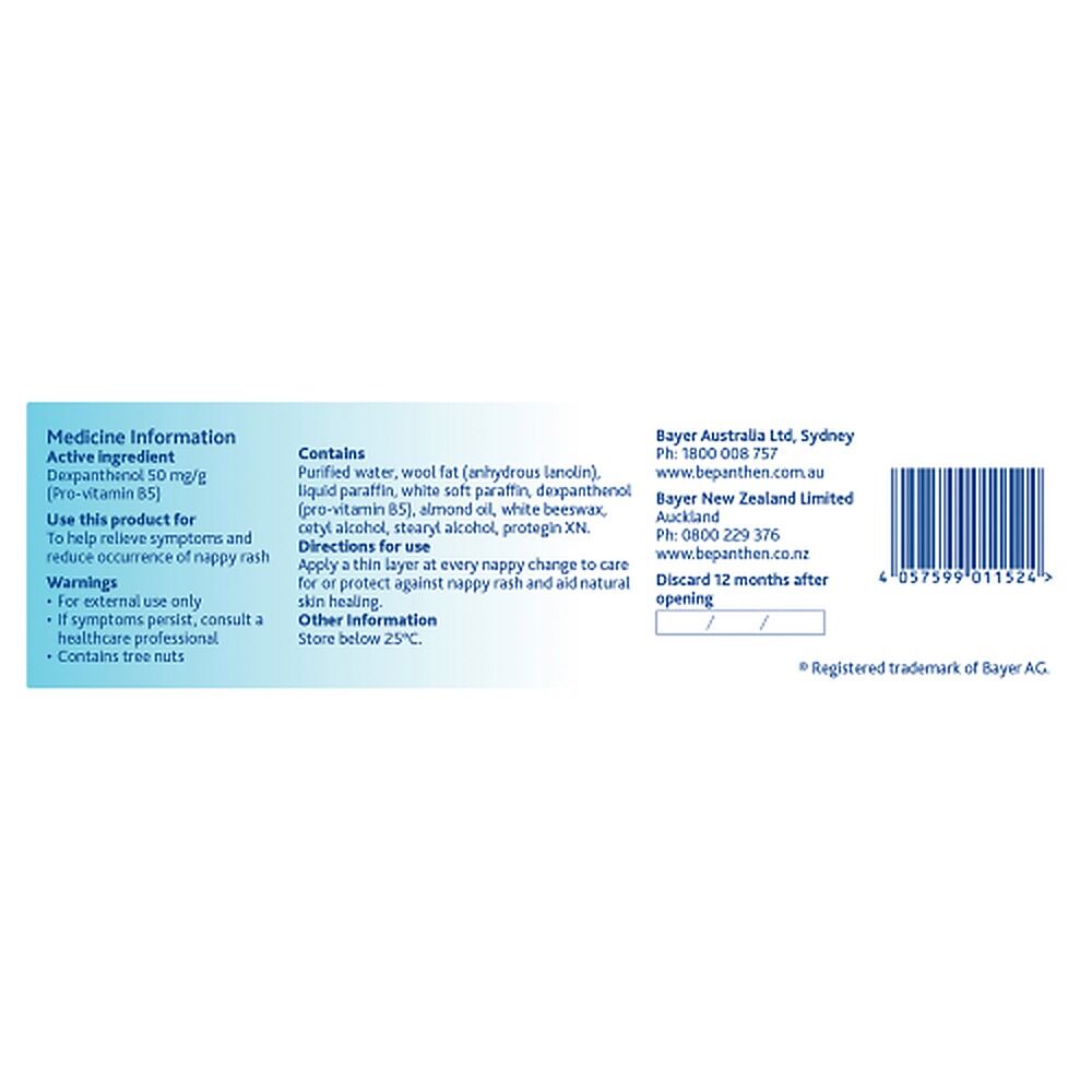Bepanthen Nappy Rash Ointment 200g x 3