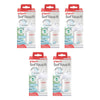 Pigeon SofTouch Glass Bottle 0+ Months 160mL Pack of 5