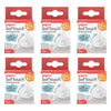 Pigeon SofTouch Drinking Straw Set 2+ Months Pack of 6