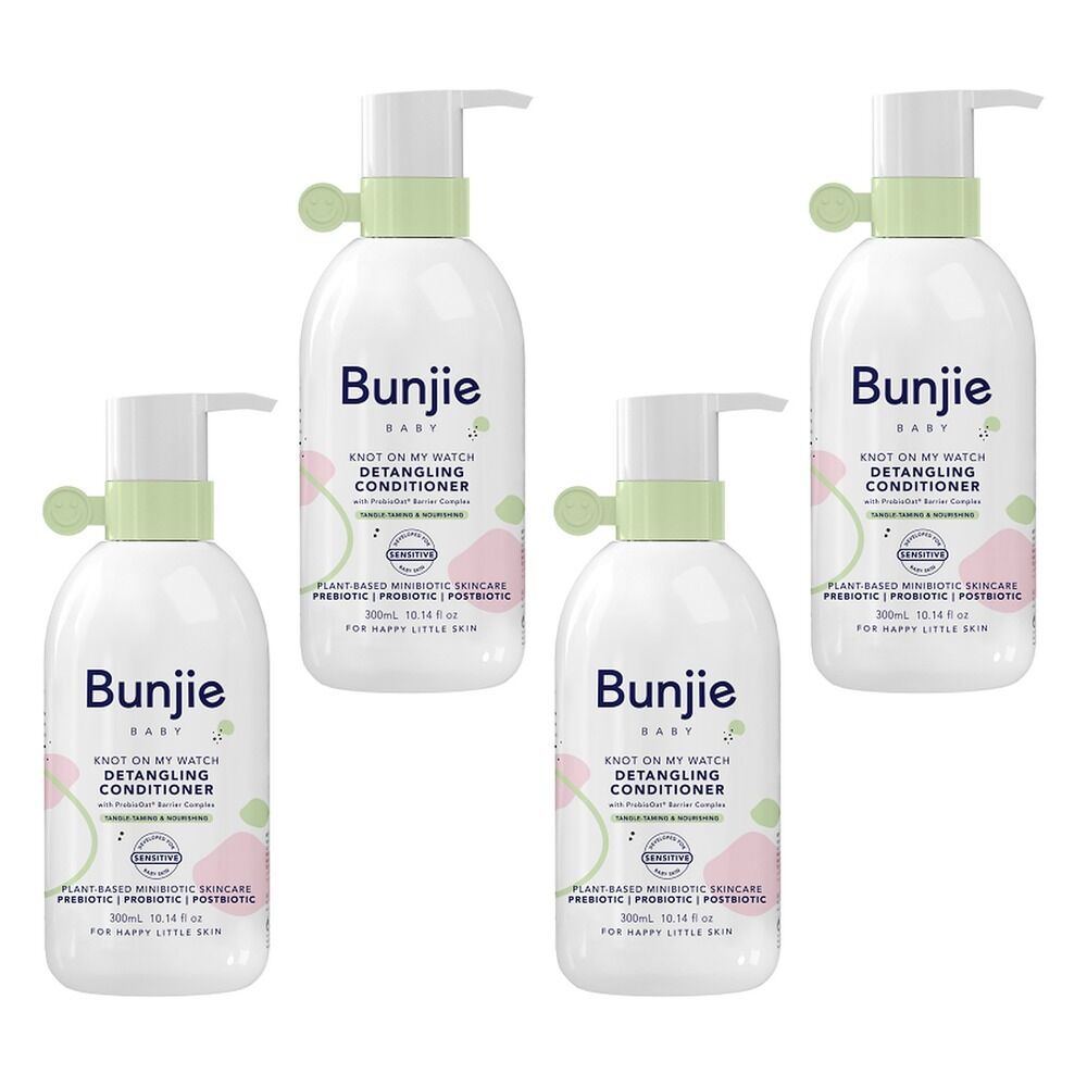 Bunjie Detangling Conditioner 300mL Pack of 4