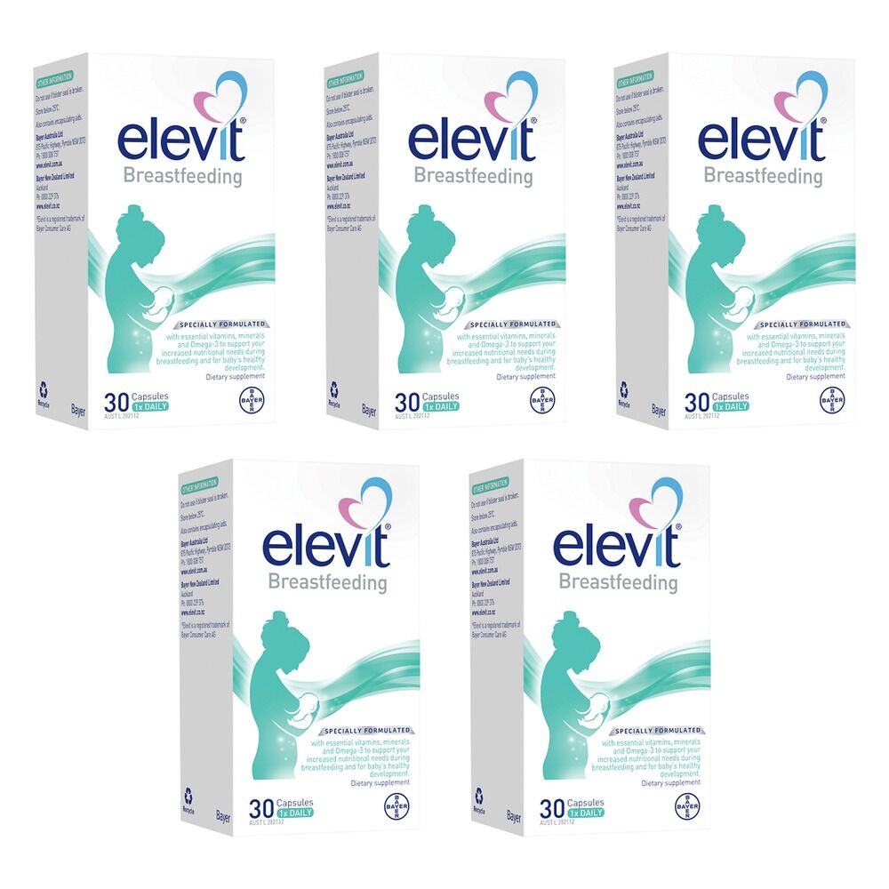 Elevit Breastfeeding 30 Capsules Pack of 5