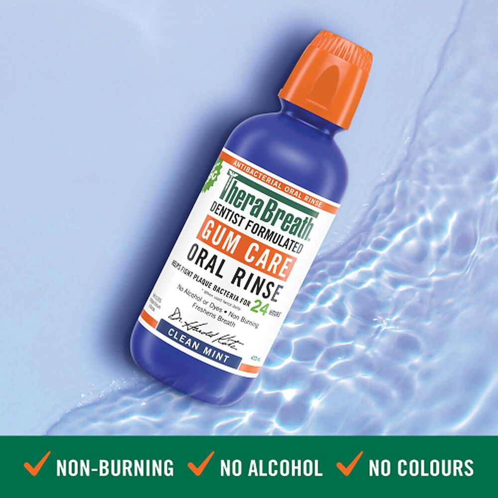 TheraBreath Gum Care Mouthwash 473mL