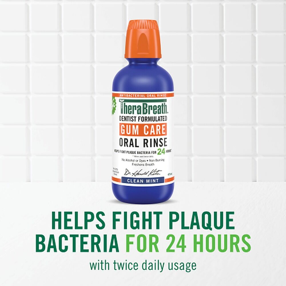TheraBreath Gum Care Mouthwash 473mL