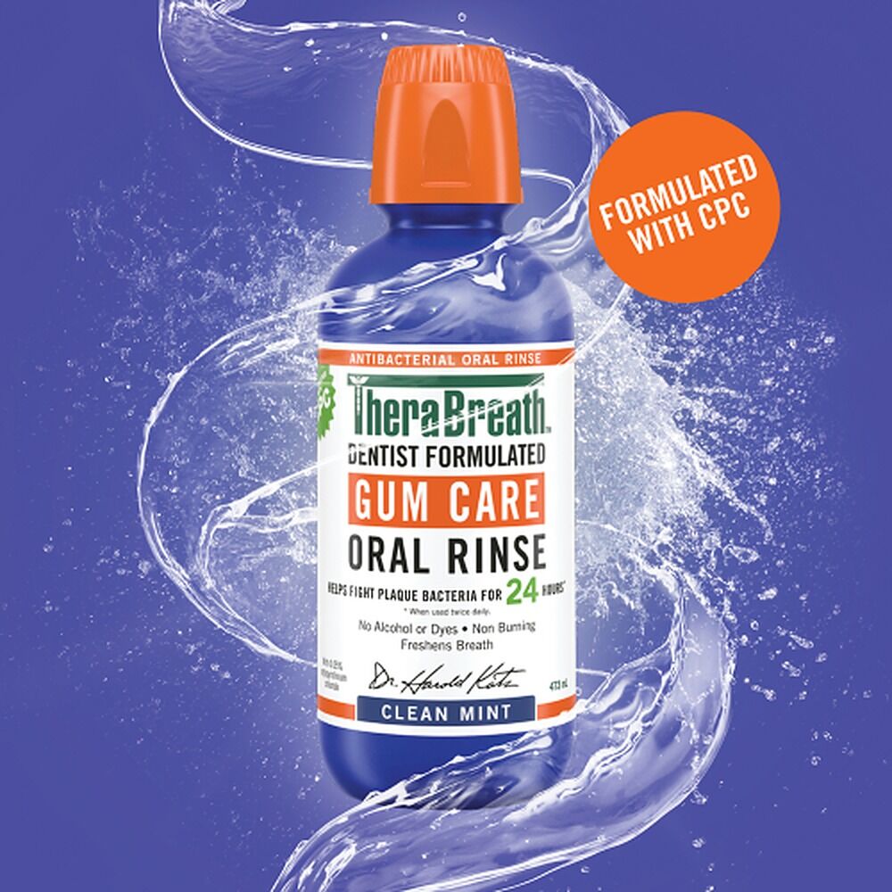 TheraBreath Gum Care Mouthwash 473mL