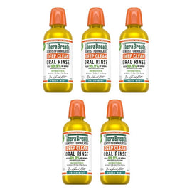 TheraBreath Deep Clean Mouthwash Fresh Mint 473mL Pack of 5