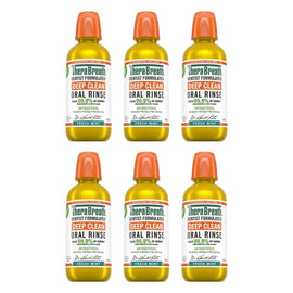 TheraBreath Deep Clean Mouthwash Fresh Mint 473mL Pack of 6
