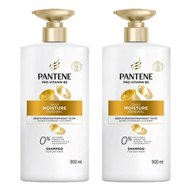 Pantene Pro-V Daily Moisture Renewal Shampoo for Dry Hair 900mL Pack of 2