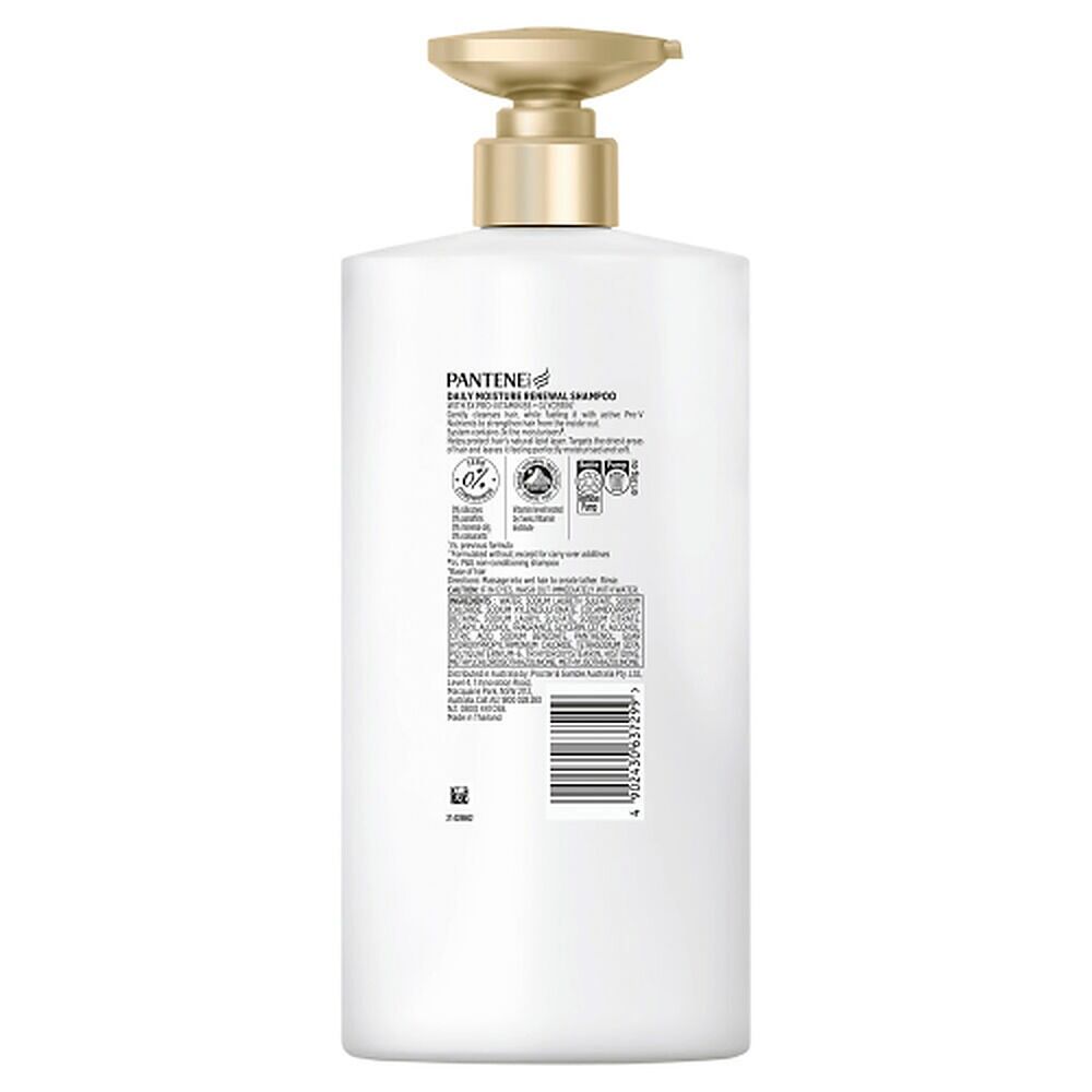 Pantene Pro-V Daily Moisture Renewal Shampoo for Dry Hair 900mL