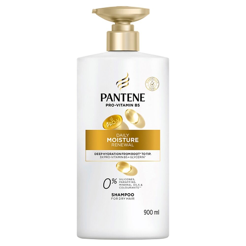 Pantene Pro-V Daily Moisture Renewal Shampoo for Dry Hair 900mL