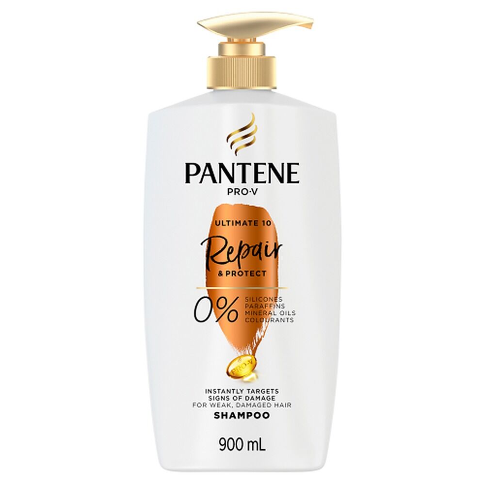 Pantene Pro-V Ultimate 10 Repair & Protect Shampoo 900mL
