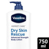 Vaseline Dry Skin Rescue Advanced Body Lotion 750mL