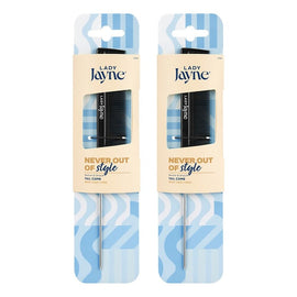Lady Jayne Metal Tail Comb x 3 Bundle of 2
