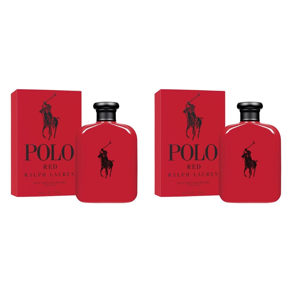 Ralph Lauren Polo Red EDT 125mL Refillable Pack of 2