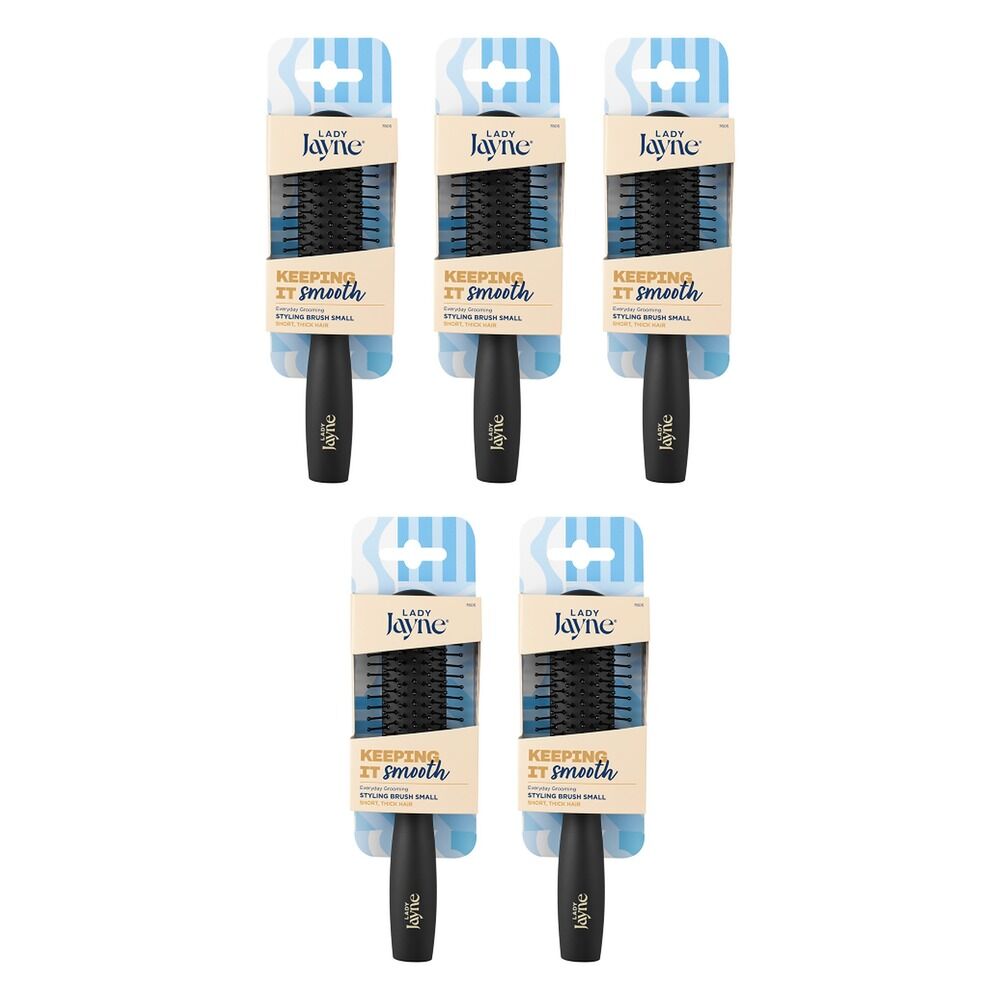 Lady Jayne Purse-Sized Styling Brush Pack of 5