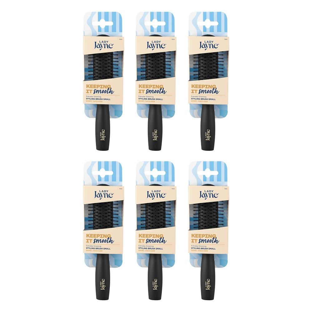 Lady Jayne Purse-Sized Styling Brush Pack of 6