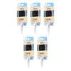 Lady Jayne Nylon Ball Tipped Cushion Paddle Brush Pack of 5