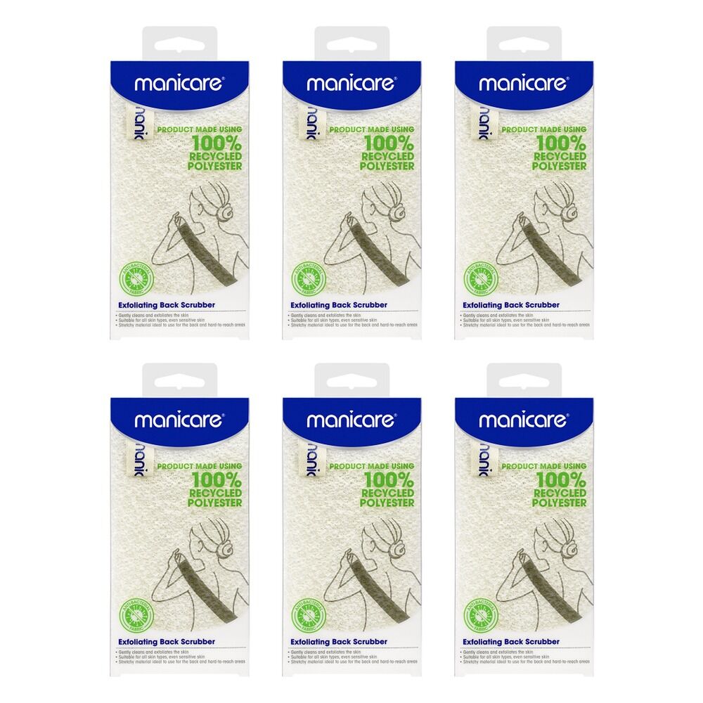 Manicare Exfoliating Back Scrubber x 3 Bundle of 6
